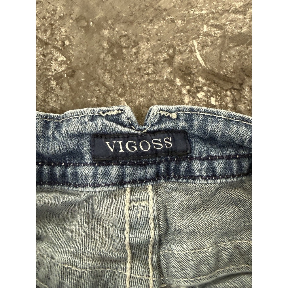 Vigoss The Chelsea Vintage‎ Capri Cropped Denim Jeans Womens Size 5/6 - Picture 12 of 15